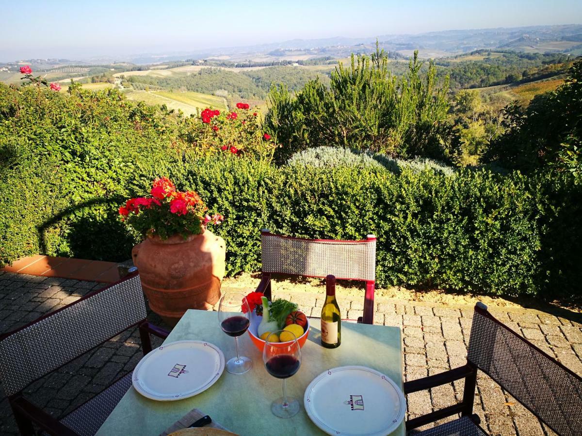 Castello Di Fulignano Soarzio Panoramic Apartment 산지미냐노 외부 사진